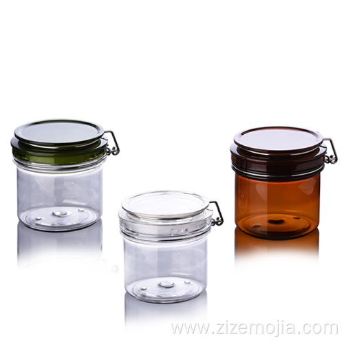 High quality plastic body lotion facial cream jar